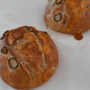 Jalapeno Cheddar Sourdough Loaf